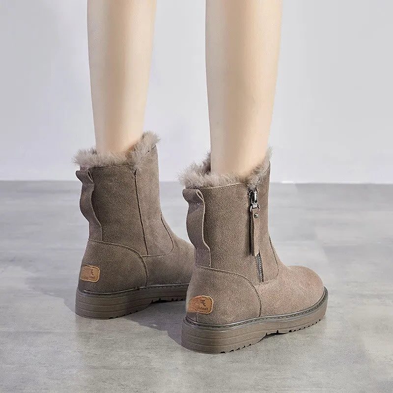 Jessamine | Fur-Lined Ankle Boots for Women