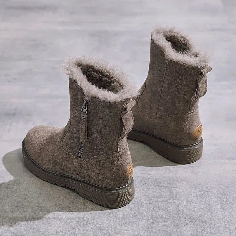 Jessamine | Fur-Lined Ankle Boots for Women