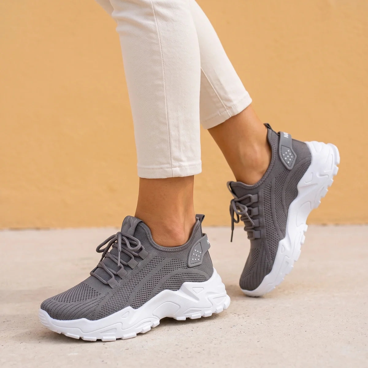 Joanna Arch Support Chunky Knit Sneakers