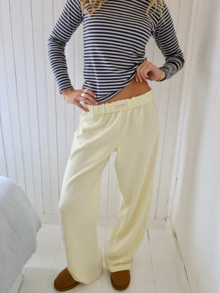 Josephine | Women's Baggy Lounge Pants with Elasticated Waist and Side Pockets