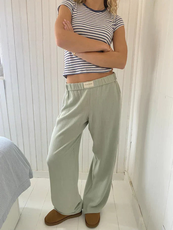 Josephine | Women's Baggy Lounge Pants with Elasticated Waist and Side Pockets