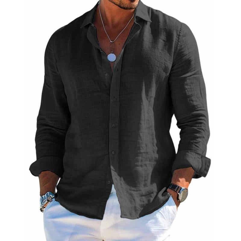 Cameron | Men's Elegant Shirt Made of Breathable Fabric