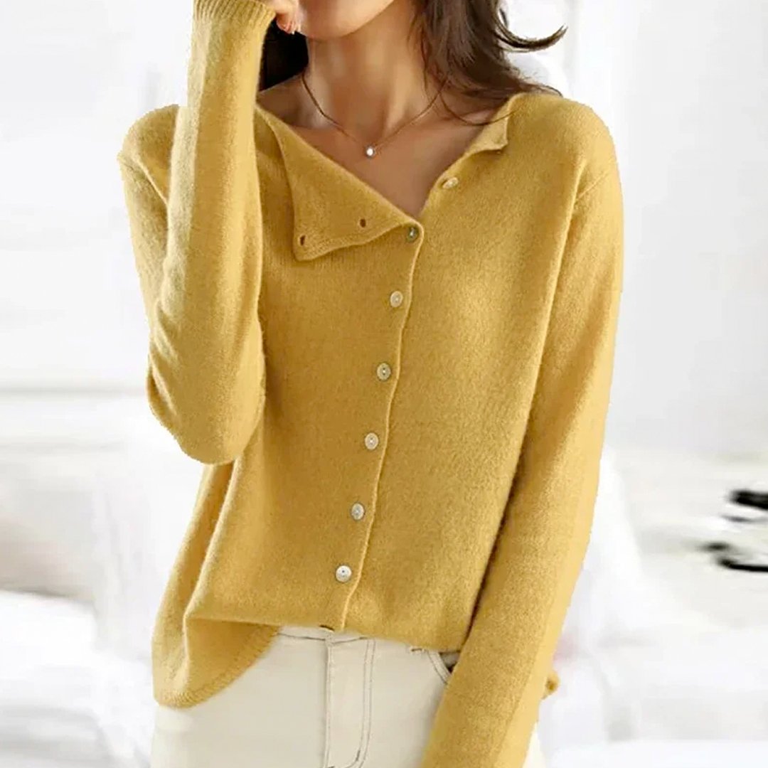 Julia™ | Button-Detail Knit Sweater