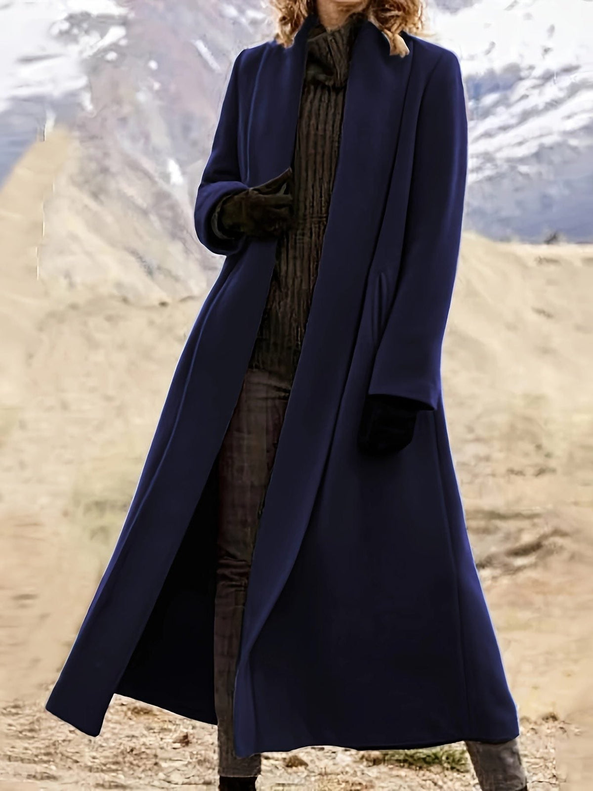 Kaliope | Wrap Long Coat for Women