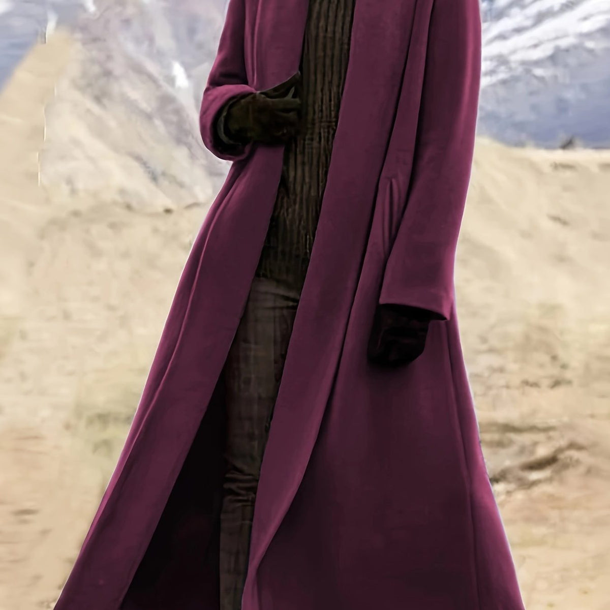 Kaliope | Wrap Long Coat for Women