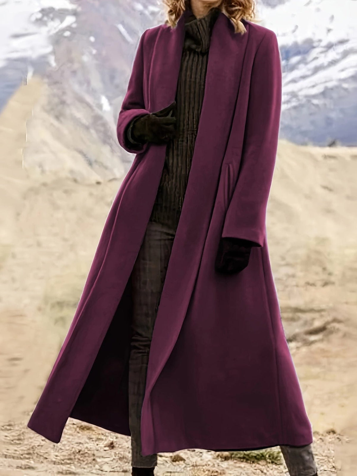 Kaliope | Wrap Long Coat for Women
