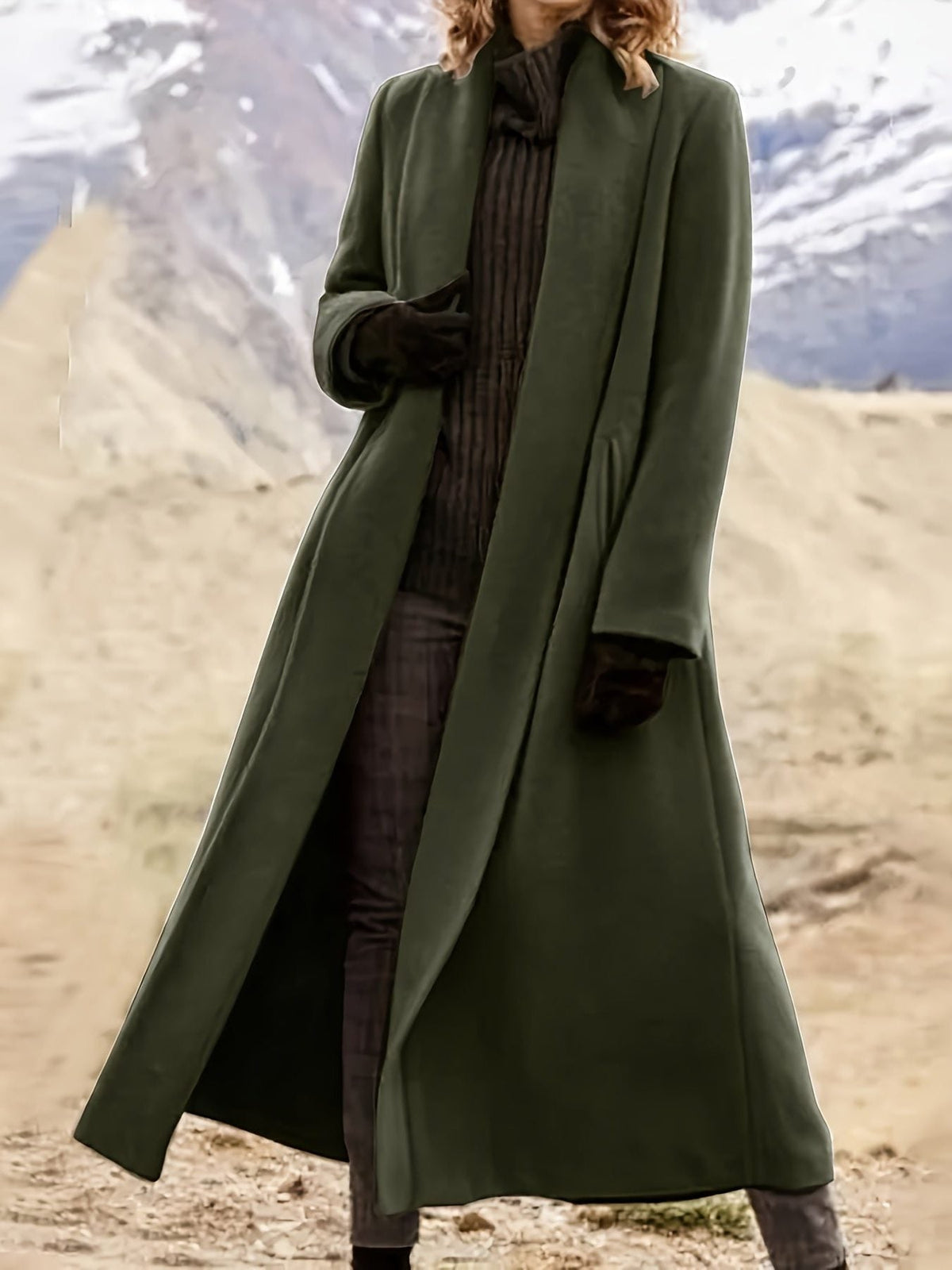 Kaliope | Wrap Long Coat for Women