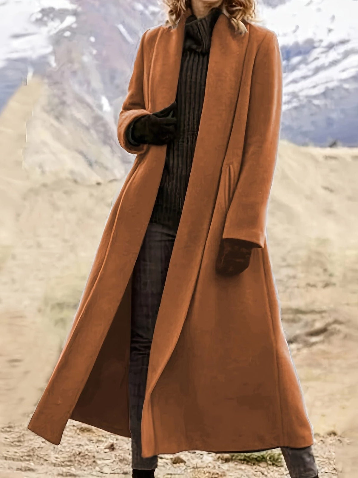 Kaliope | Wrap Long Coat for Women