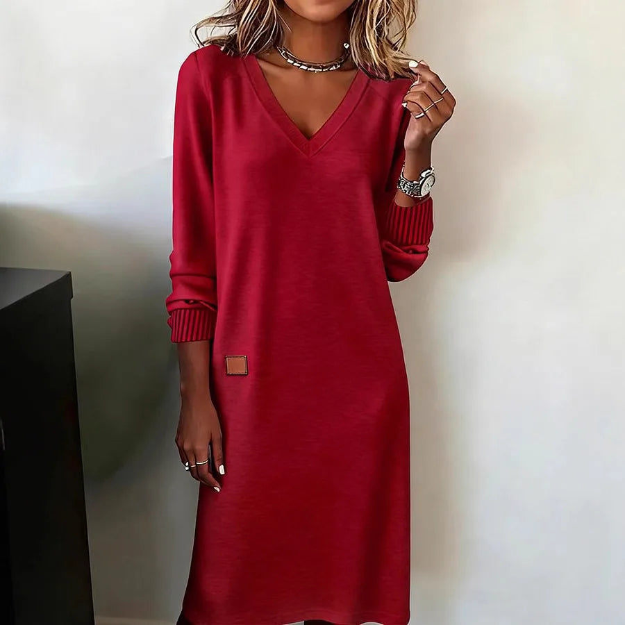 Karis | Women's Long Sleeve Sweater Dress