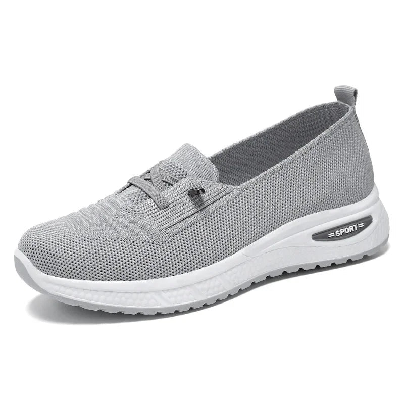 Keira | Women's Lace Orthopedic Slip On Knit Sneakers
