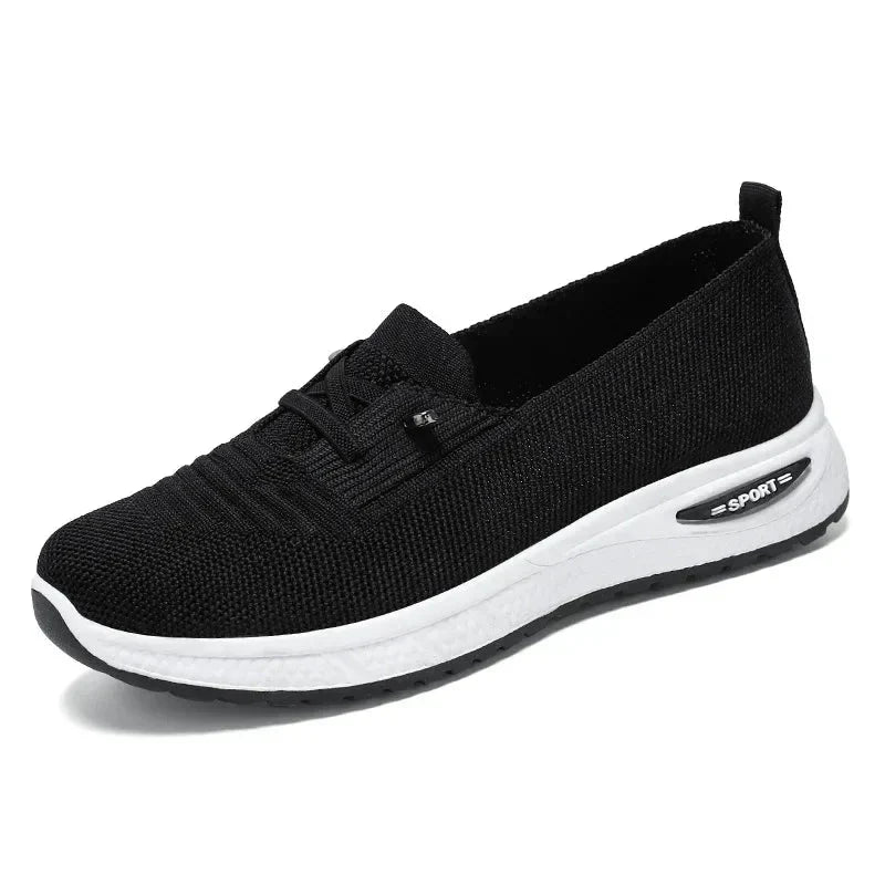 Keira | Women's Lace Orthopedic Slip On Knit Sneakers
