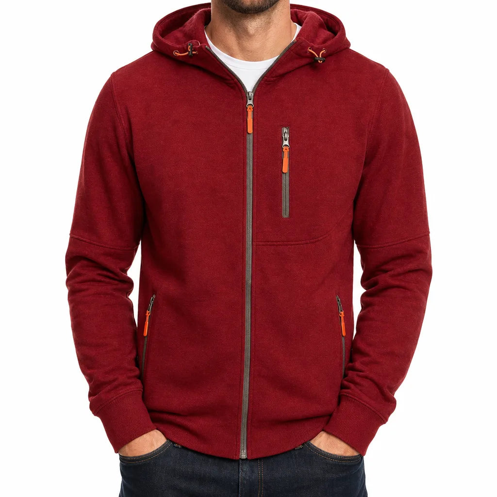 Kellan | Men's Windbreaker Fleece Jacket