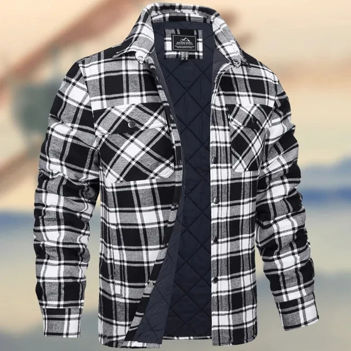 Kurt | Men's Cotton Flannel Jacket