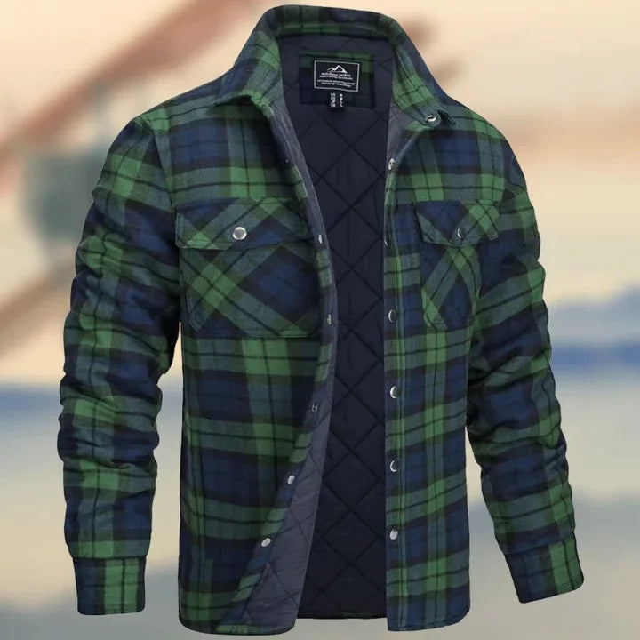 Kurt | Men's Cotton Flannel Jacket