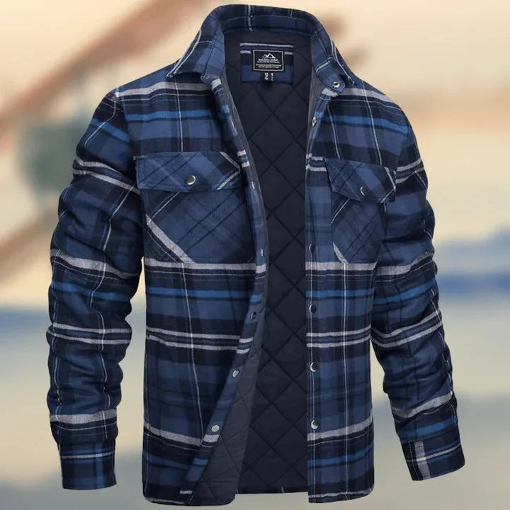 Kurt | Men's Cotton Flannel Jacket