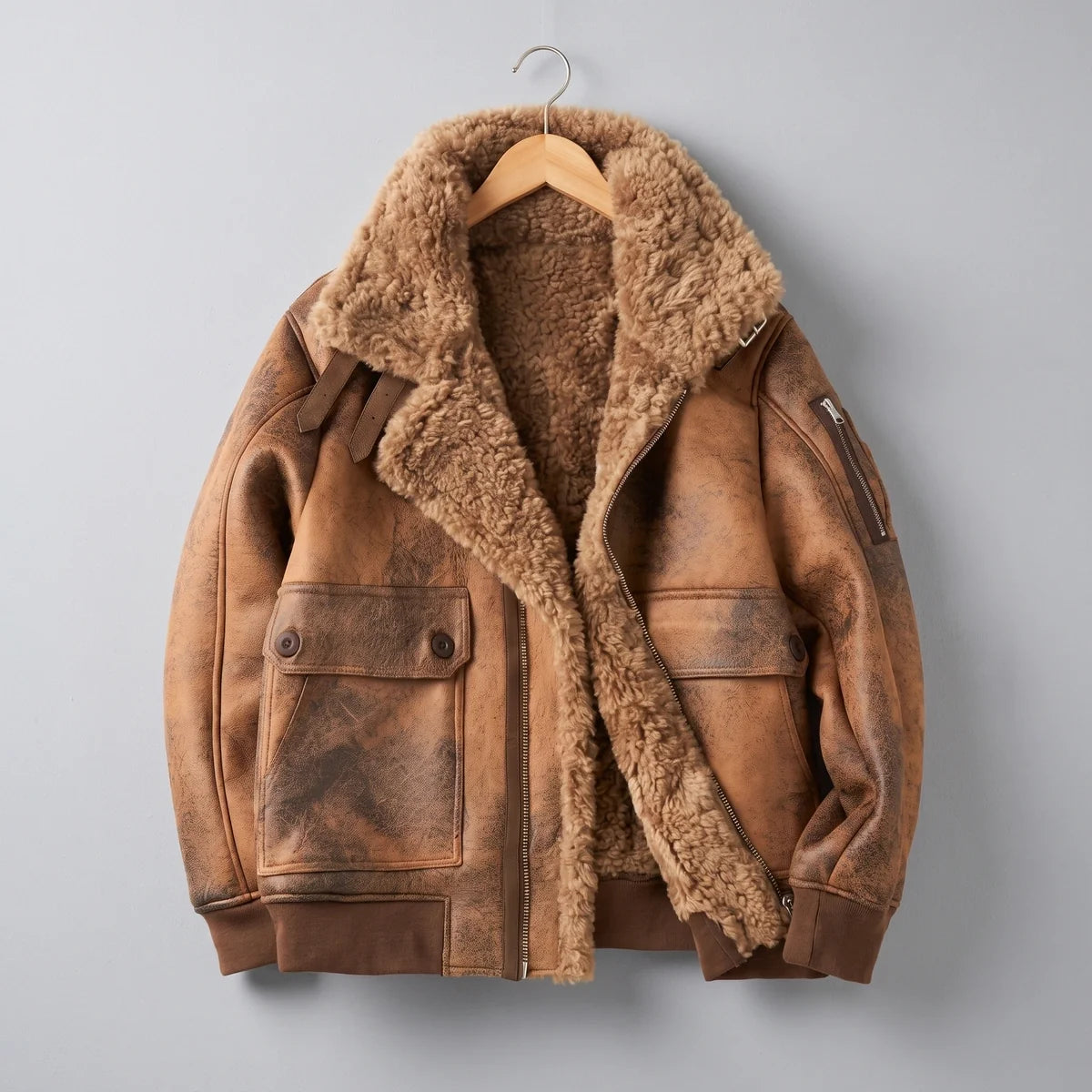 Lachlan Shearling Aviator Jacket