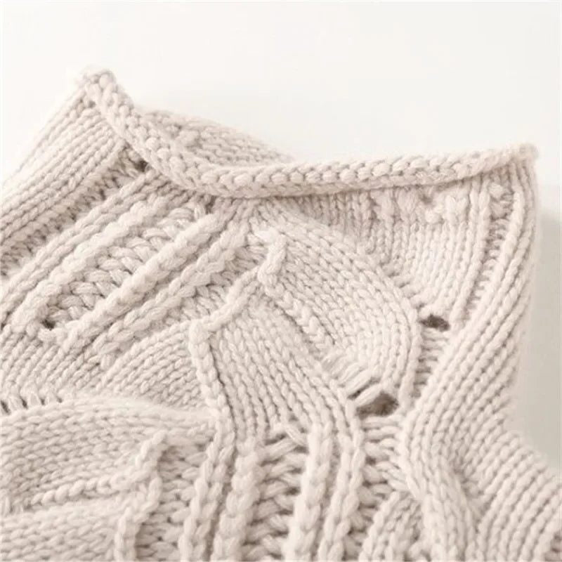 Lena | Cable Knit Turtleneck Sweater for Women