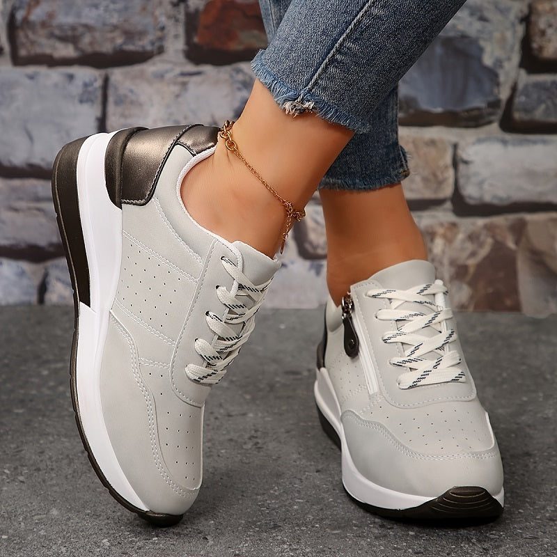 Lena | Platform Lace-Up Sneakers for Women
