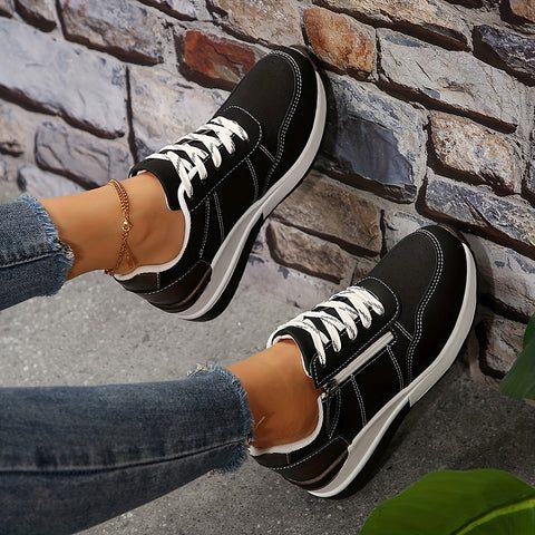 Lena | Platform Lace-Up Sneakers for Women