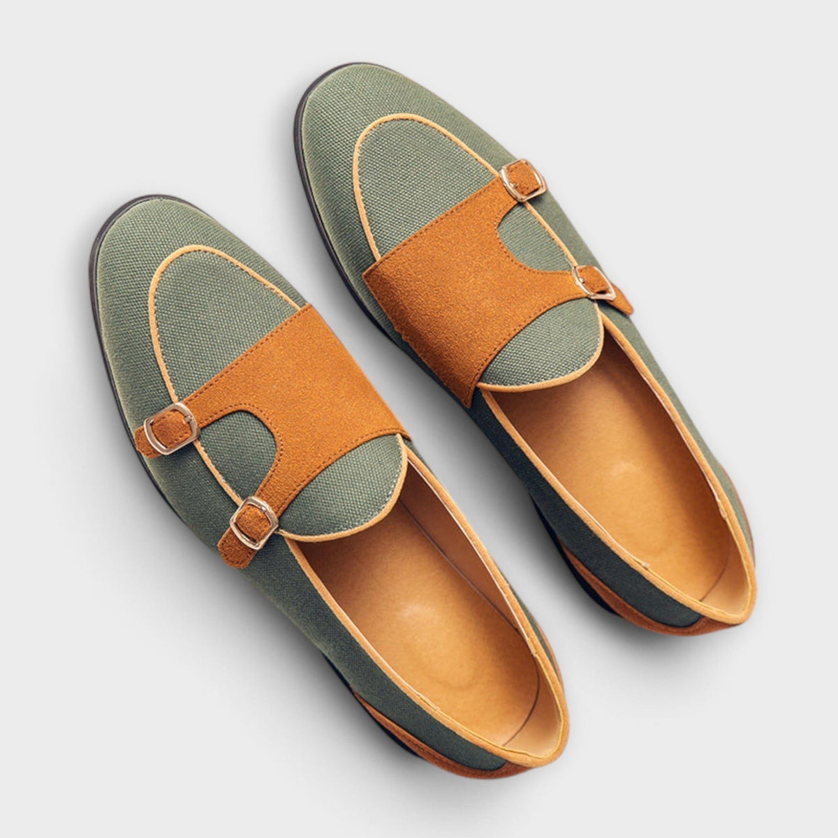 Lessie | Loafer Slippers with Buckle Strap for Women