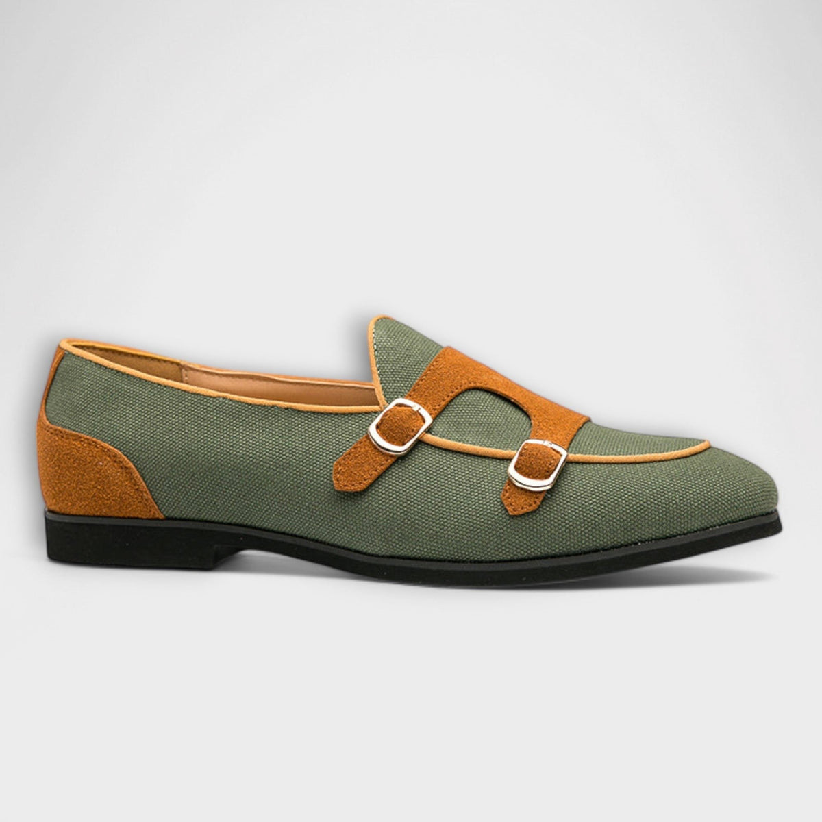 Lessie | Loafer Slippers with Buckle Strap for Women