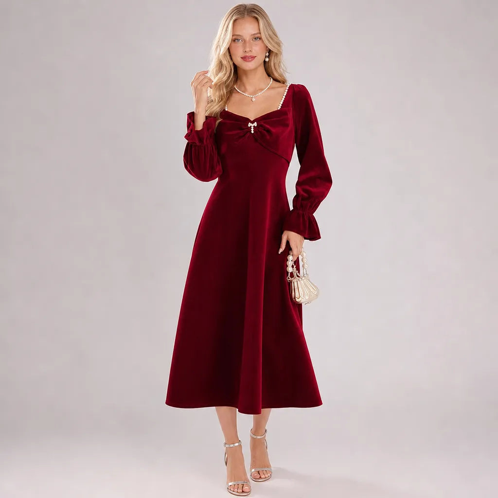 Lila | Women's Elegant Christmas Dress