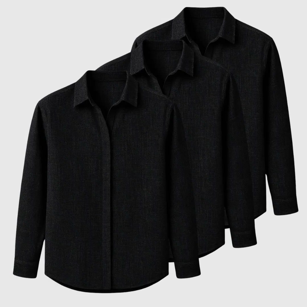 Linen Long Sleeve Shirt for Men