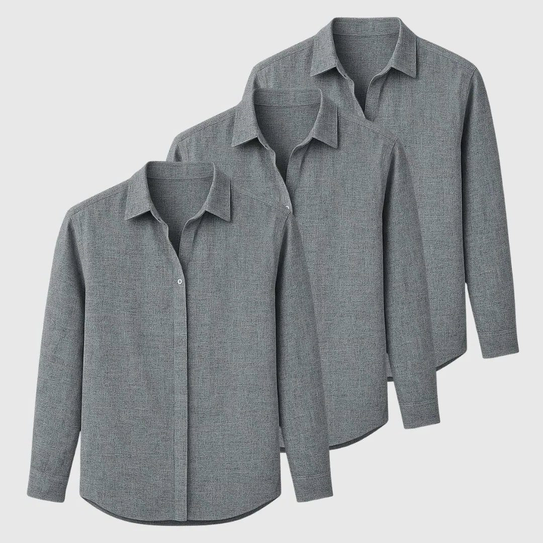 Linen Long Sleeve Shirt for Men