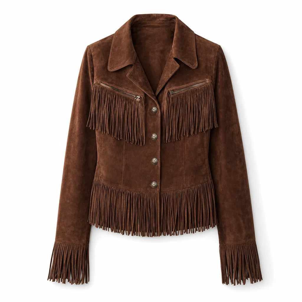 Lisa | Women's Fringe Western Jacket