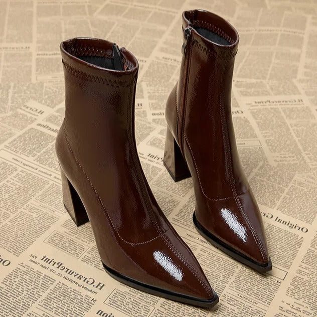 Lismore | Winter Ankle Boots with Pointed Toe for Women