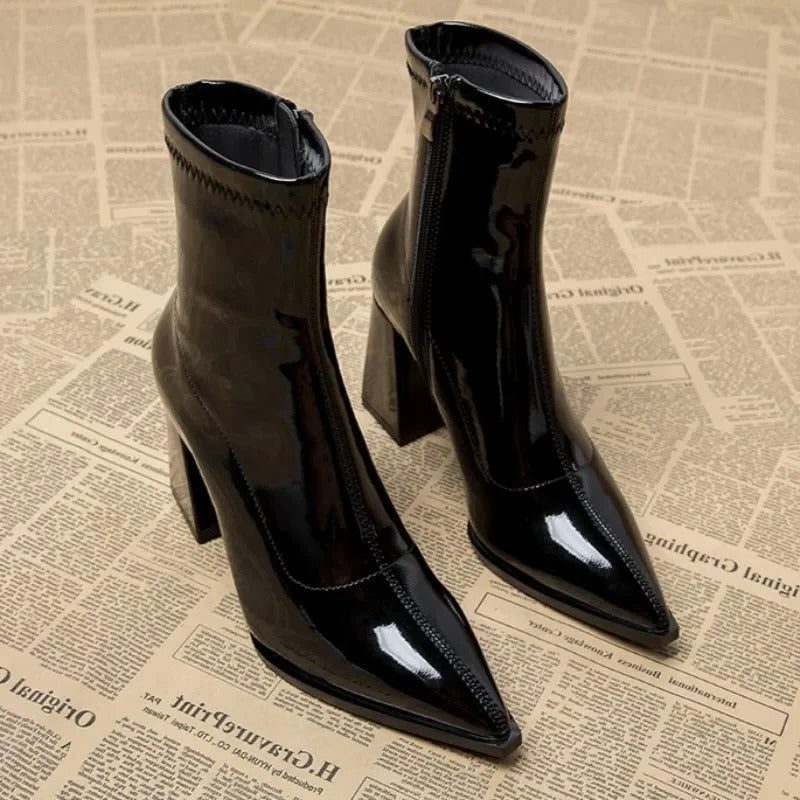 Lismore | Winter Ankle Boots with Pointed Toe for Women