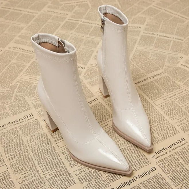 Lismore | Winter Ankle Boots with Pointed Toe for Women