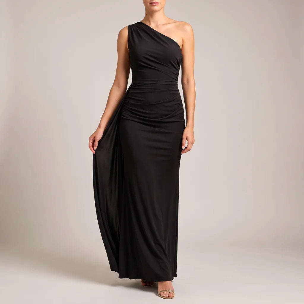 Livia | Women's One-Shoulder Maxi Dress