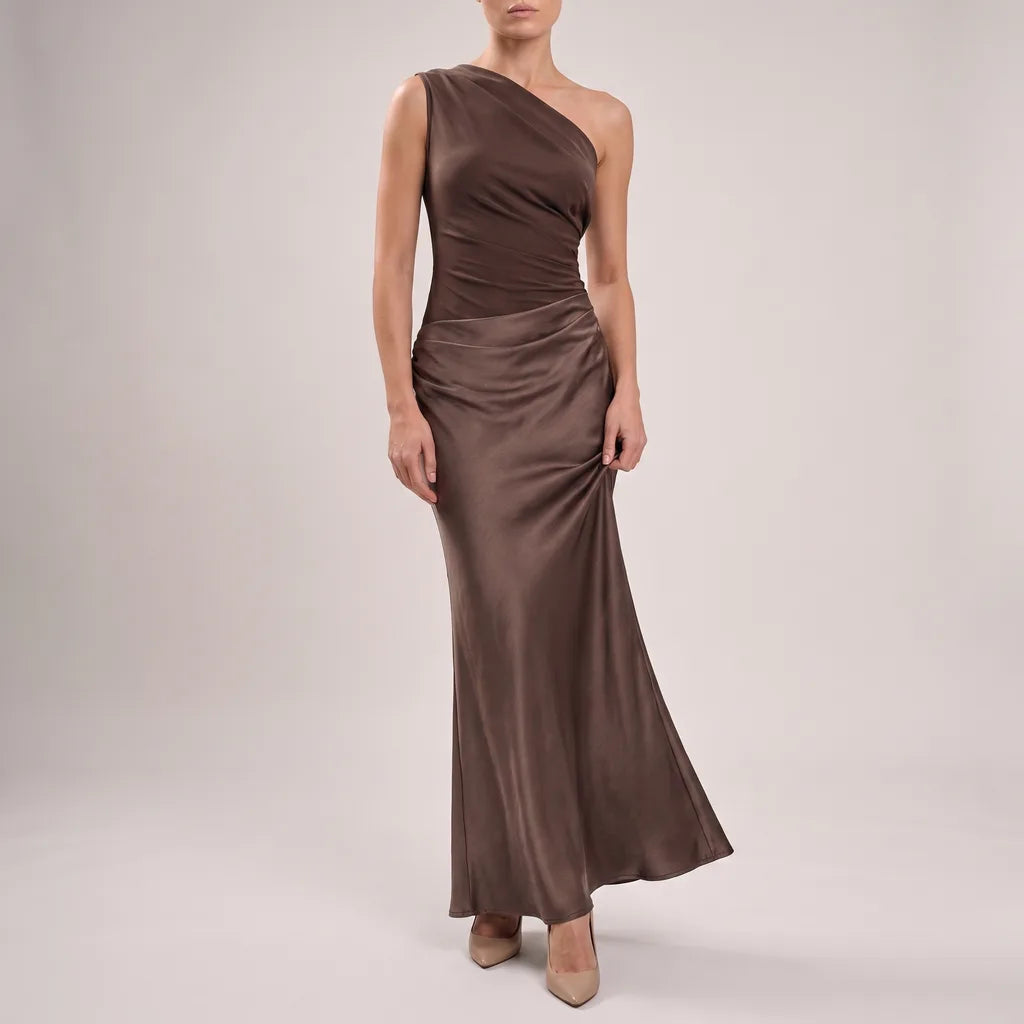 Livia | Women's One-Shoulder Maxi Dress