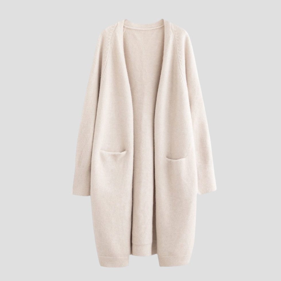 Hannah | Longline Open Front Cardigan for Women