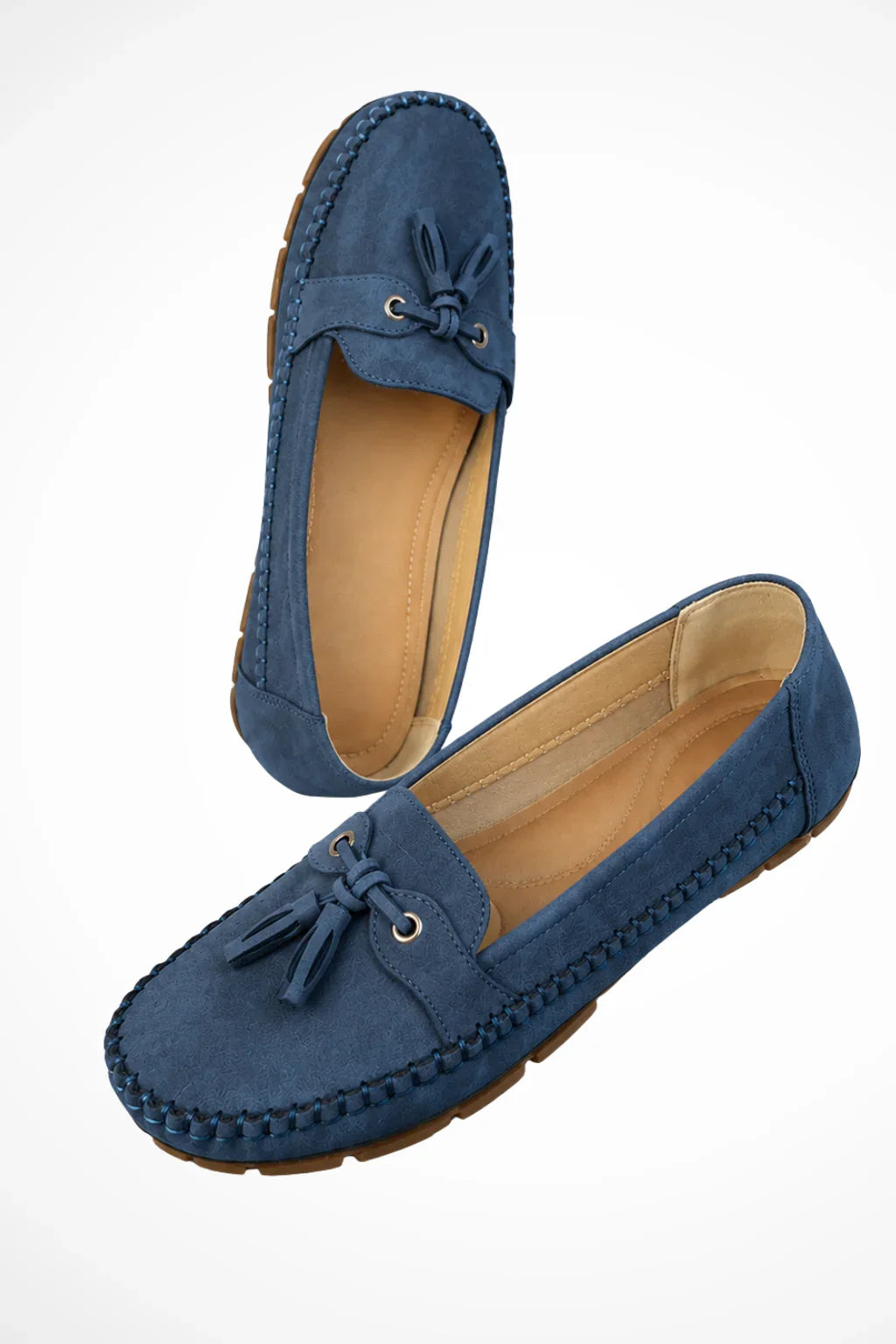 Lottie | Women's Suede Orthopedic Slip On Loafer Shoes