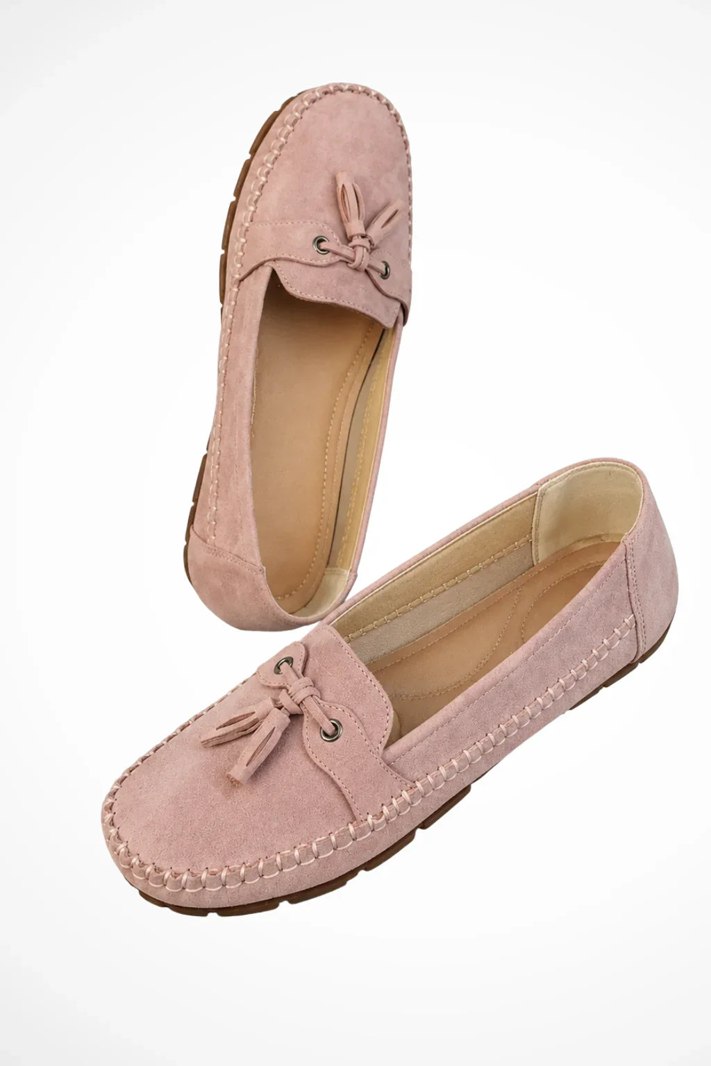 Lottie | Women's Suede Orthopedic Slip On Loafer Shoes