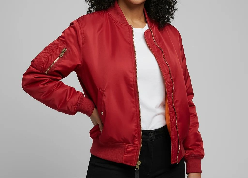 Lucy | Zip-Up Bomber Jacket for Women
