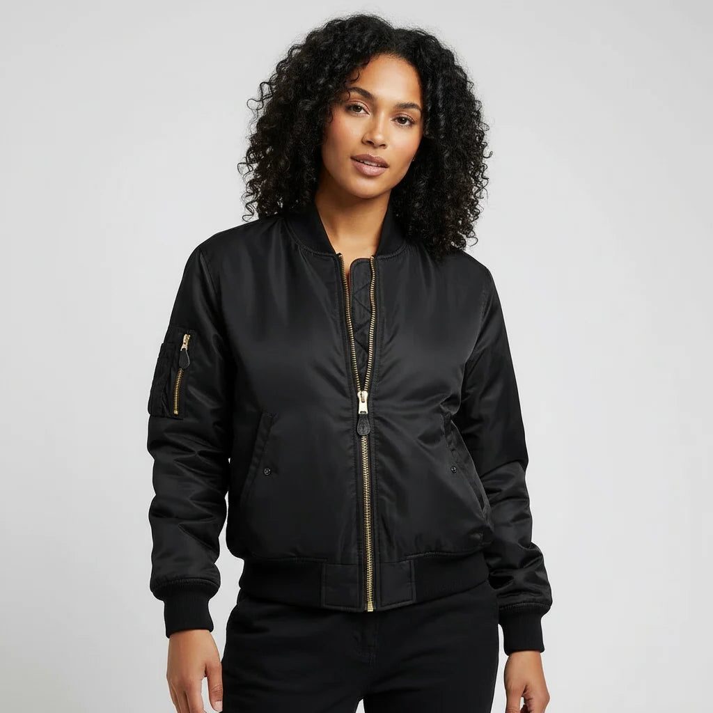 Lucy | Zip-Up Bomber Jacket for Women