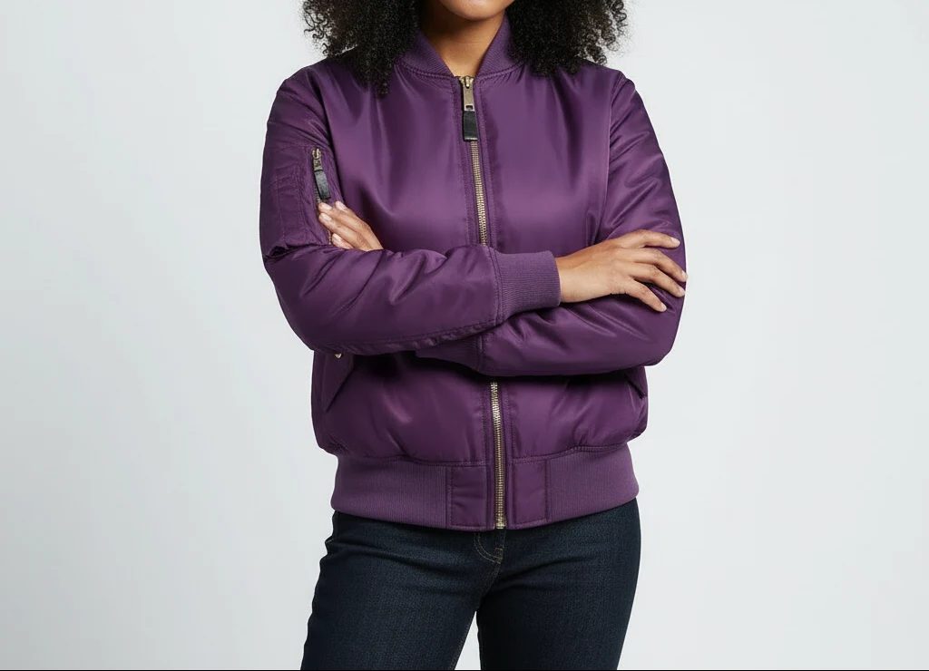 Lucy | Zip-Up Bomber Jacket for Women