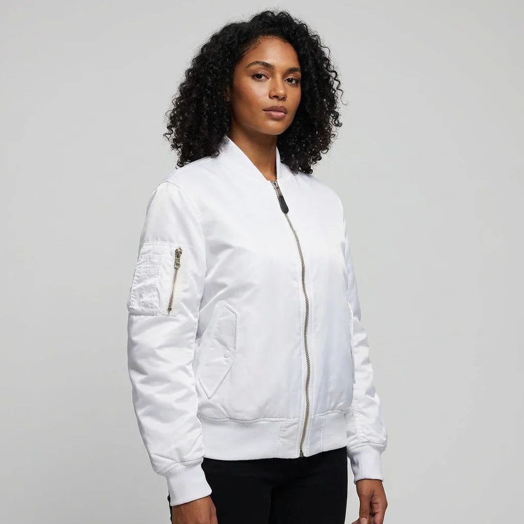 Lucy | Zip-Up Bomber Jacket for Women