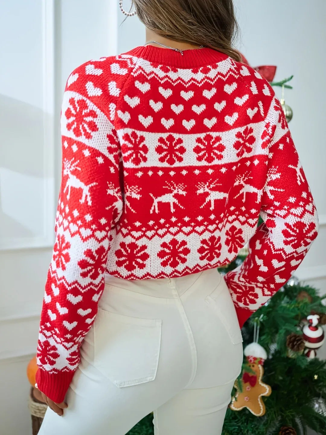 Mabel | Women's Festive Fair Isle Sweater