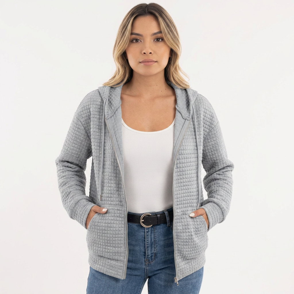 Structured Hooded Jacket