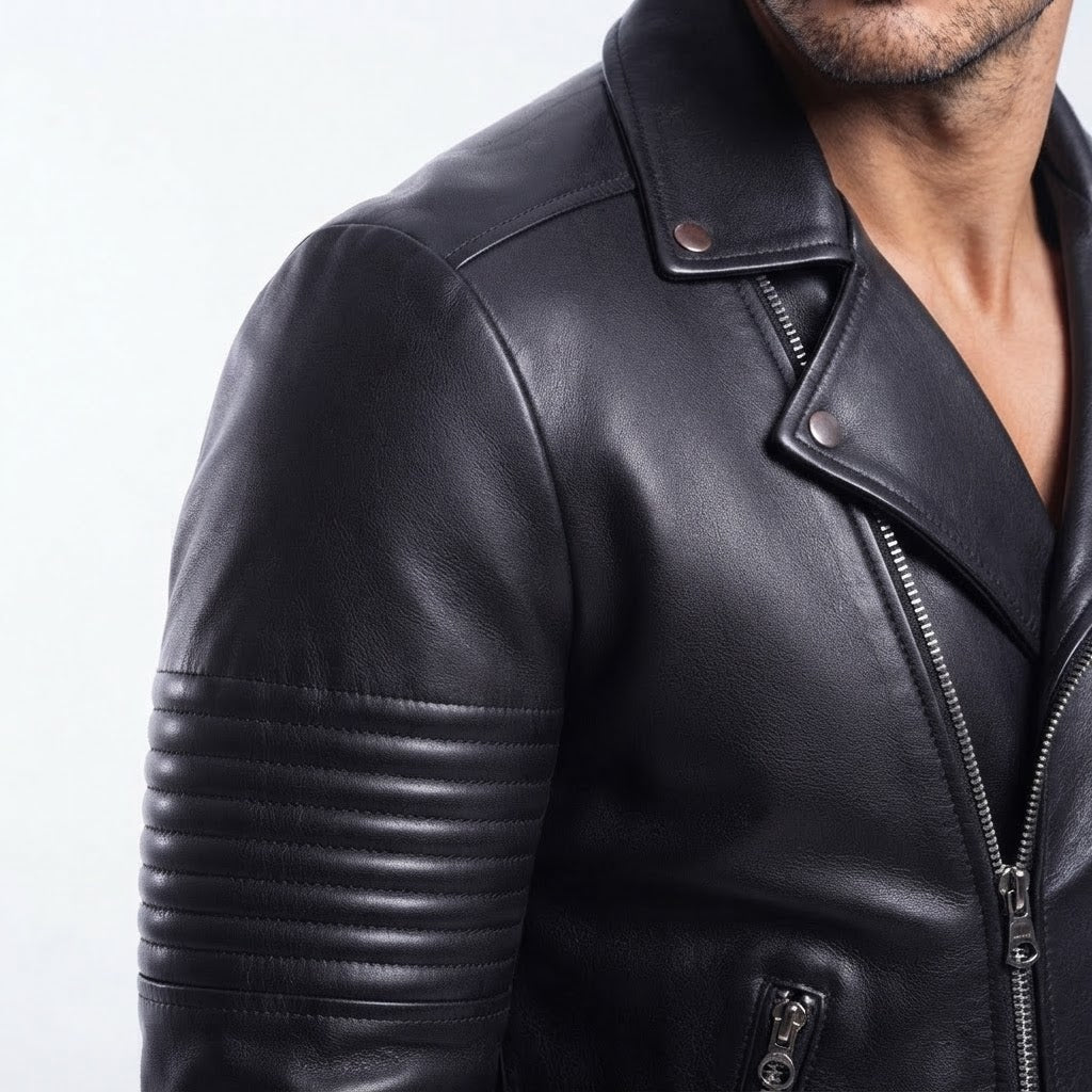 Premium Classic Leather-Like Jacket