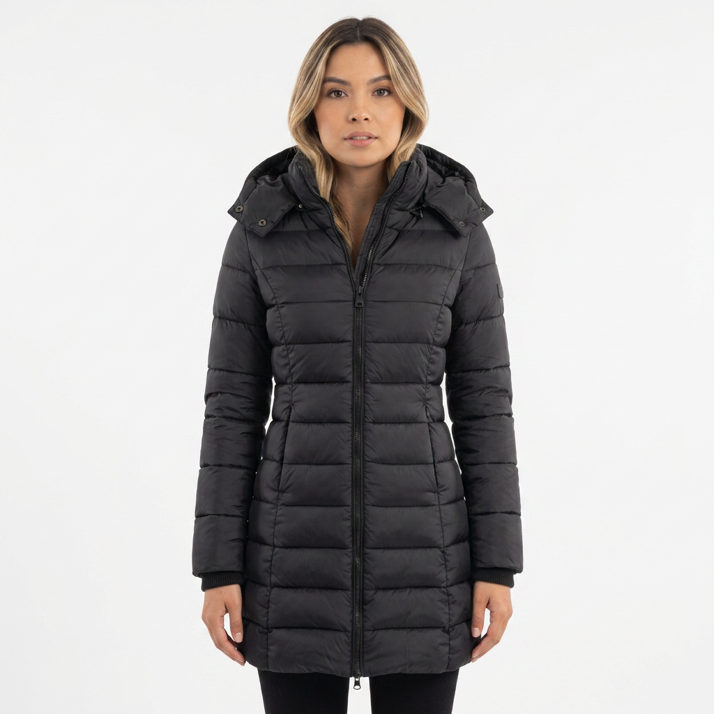 Hooded Down Winter Jacket