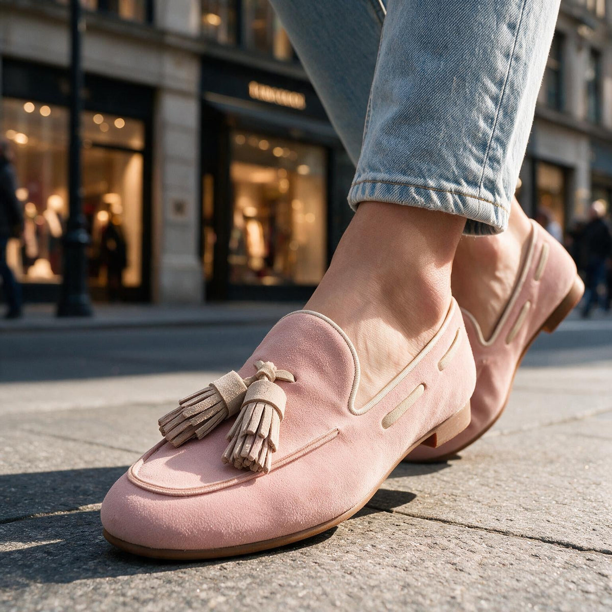 Luciana | Women's Suede Tassel Loafers