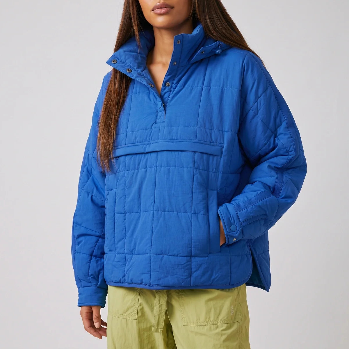Maisie Quilted Pullover Puffer