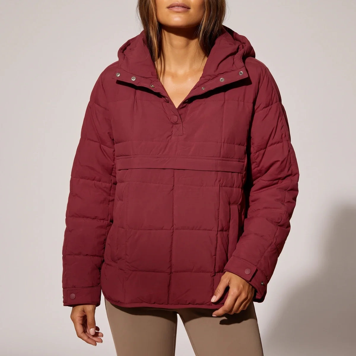 Maisie Quilted Pullover Puffer