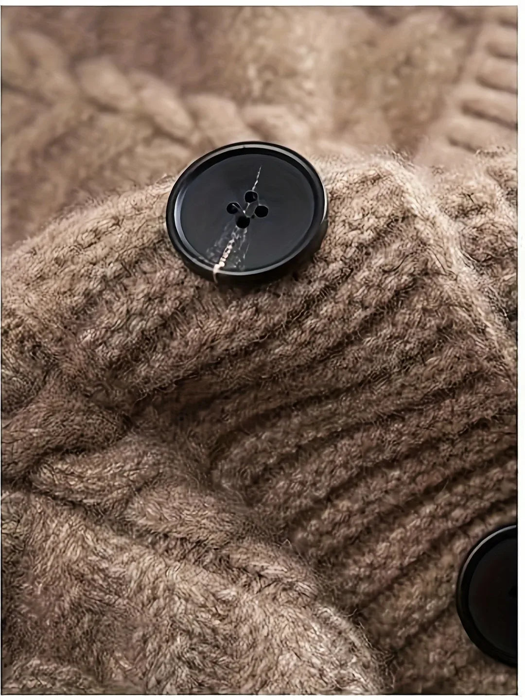 Maisy | Women's Cable-Knit Longline Cardigan