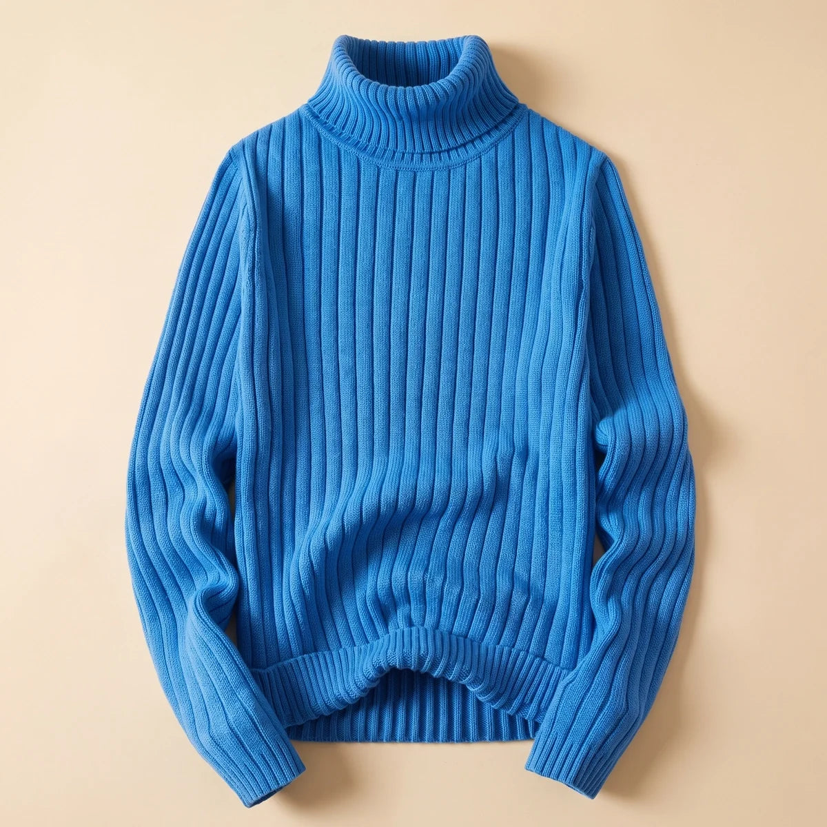 Malcolm Chunky Ribbed Turtleneck Sweater
